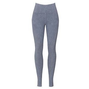 Lululemon Wunder Under HR Tight 28” Rib Wash Grey